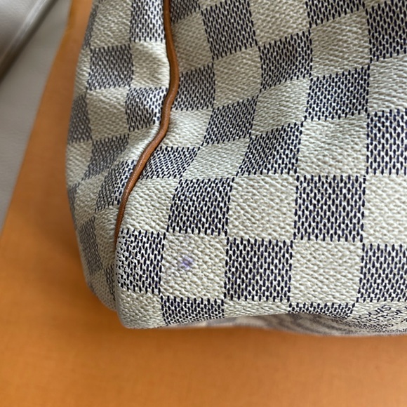 Louis Vuitton Damier Azur Speedy Bandouliere 30 - Picture 5 of 9
